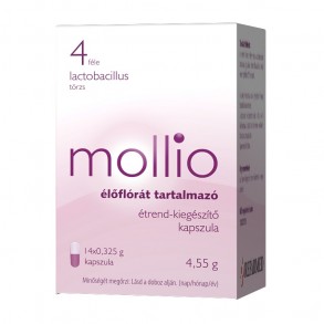 MOLLIO ÉLŐFLÓRÁT TARTALMAZÓ KAPSZULA - 14 X 